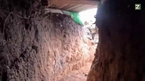 Трофейные кадры найденные в окопах ВСУ