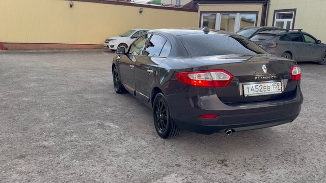 Renault Fluence 2012 Коричневый смотреть онлайн