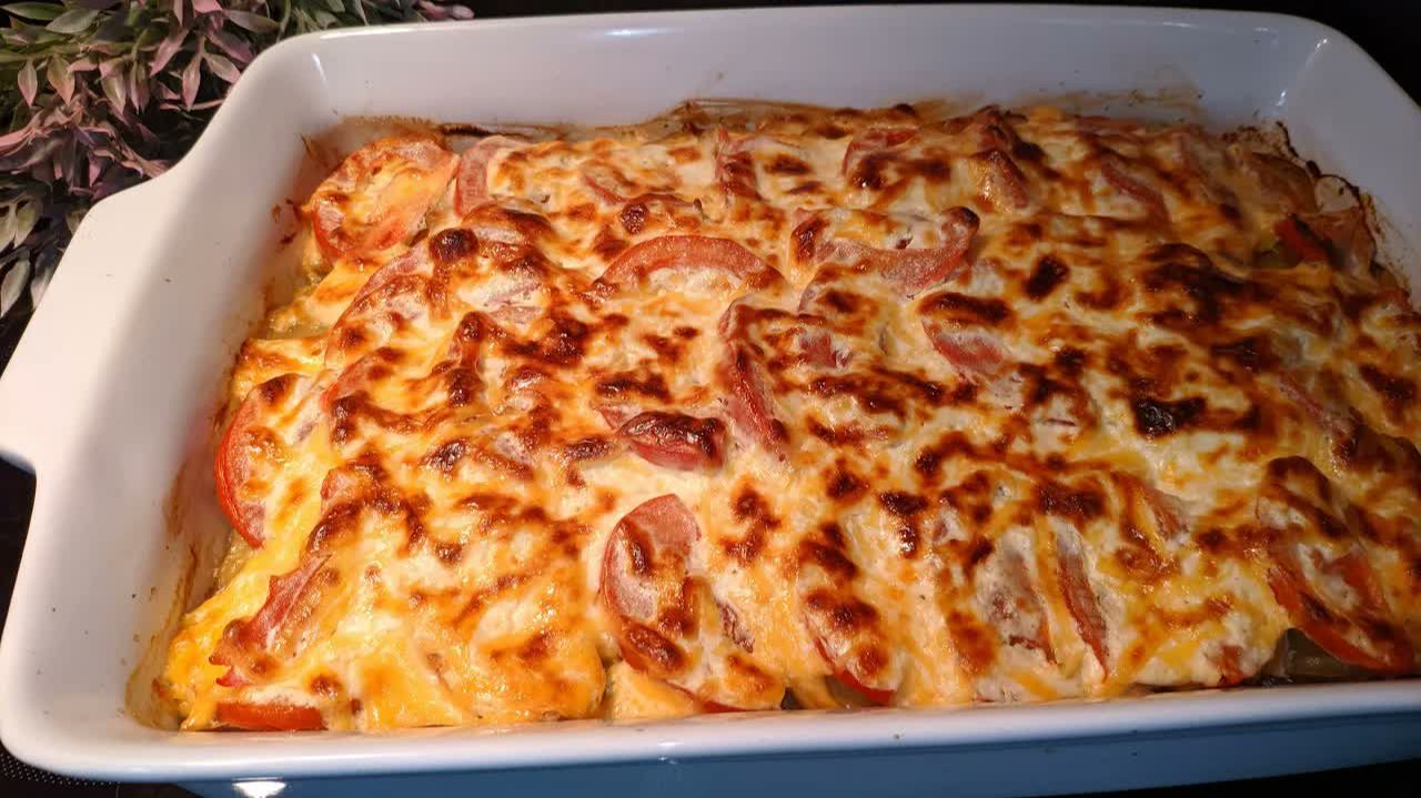 Сочное Куриное Филе и Картошка! Очень вкусная Курица в духовке 