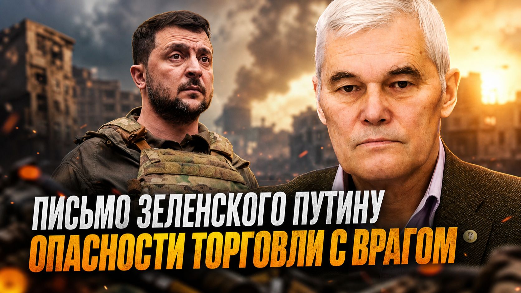 Константин Сивков | Письмо Зеленского Путину. Опасности торговли с врагом