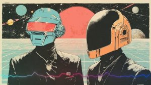 Daft Punk Stargazer Groove🪩🤖 ｜ Chill Disco, Synthwave, Electronic Funk, House Playlist