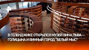 Музей вина и Винный город открылись на набережной Геленджика