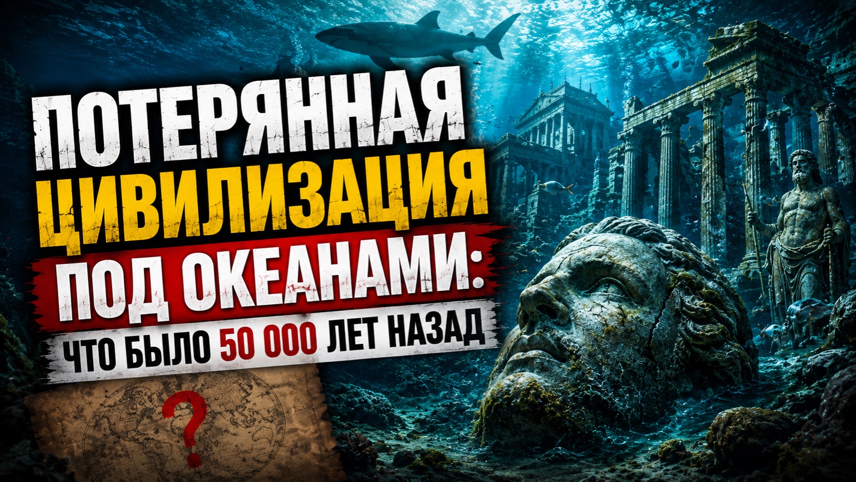 Потерянная Цивилизация Под Океанами: Что Было  50000 Лет Назад | Документальный Фильм
