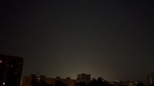 А вчера была гроза. Вот что мне удалось снять