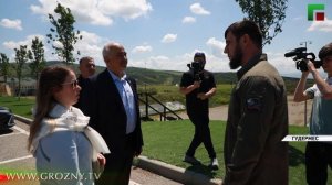 Делегация из Пакистана почтила память Ахмата-Хаджи Кадырова