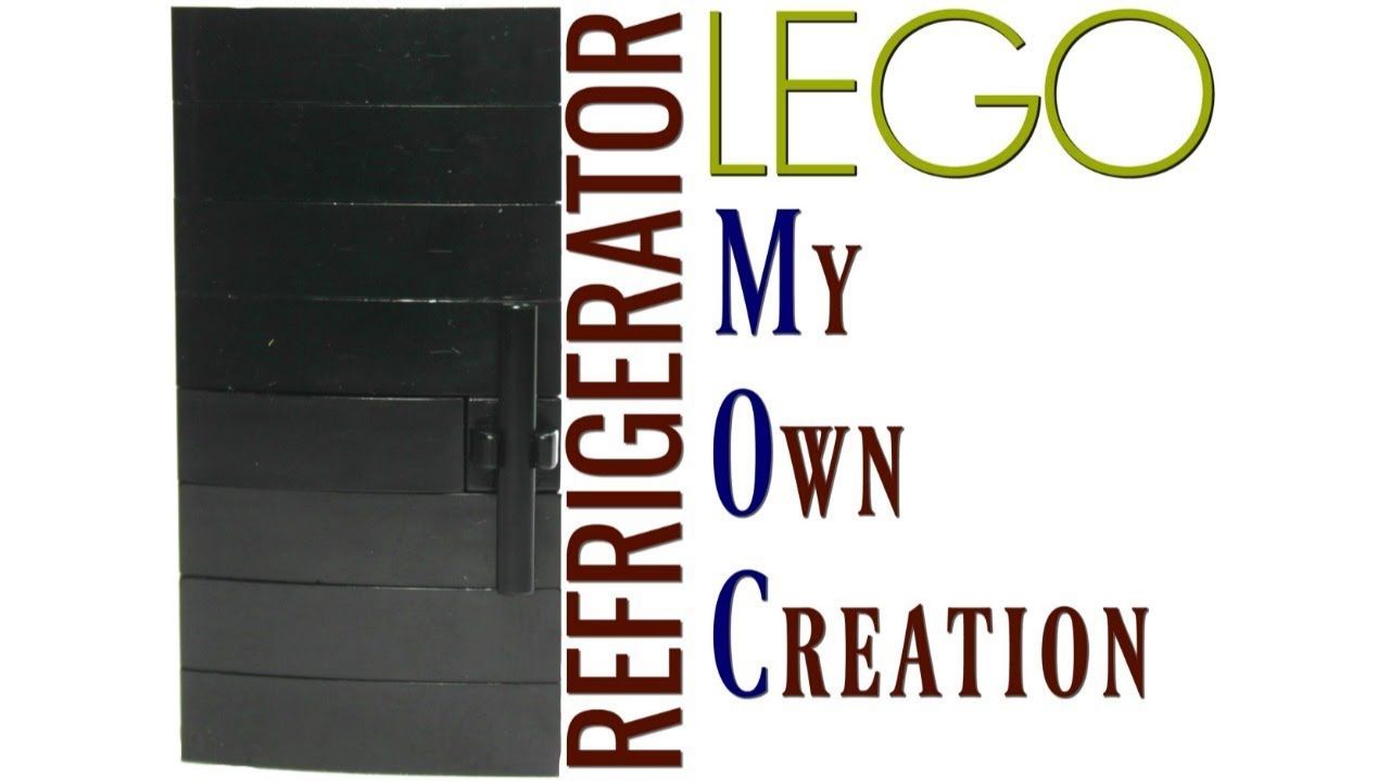 Простой и базовый LEGO Холодильник MOC + Учебное пособие