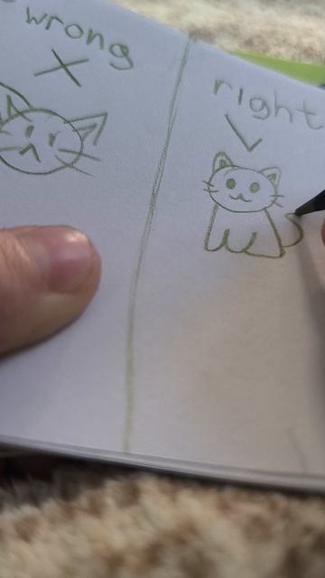 КАК НАРИСОВАТЬ КОТИКА ПОЭТАПНО? #Рисование #ВаряШоу #Легко