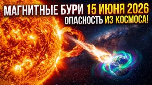 Магнитные бури 15 Июня 2026 года: Солнечный шторм атакует Землю прямо сейчас!