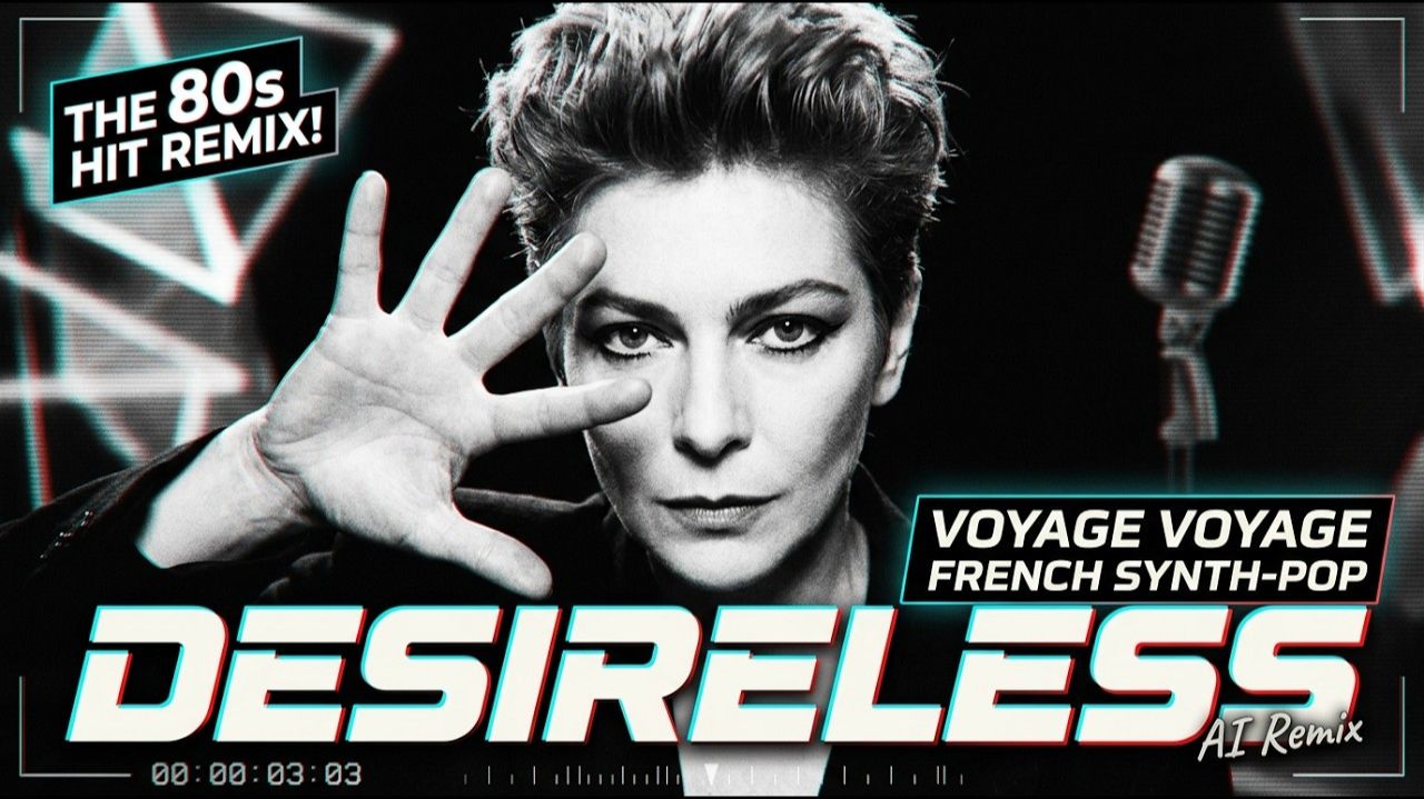 Voyage - Desireless Inspired French Synth-Pop AI Remix смотреть онлайн