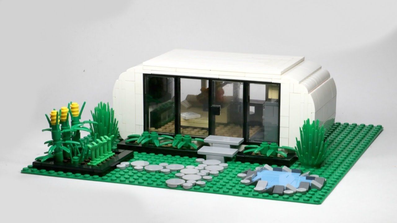 Ультрасовременный футуристический дом LEGO (поле для мини-гольфа и др.) смотреть онлайн
