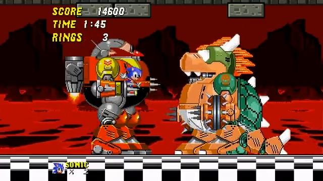 Sonic 2... 'Mushroom Kingdom Zone' (act 2)