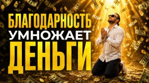 Деньги умножаются, когда ты благодаришь Бога за любую сумму