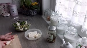 Салат с броколи и жареный картофель! Домашняя еда Кухня Рецепты  #еда