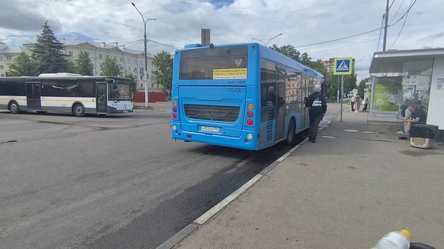 автобус ЛиАЗ 4292 борт 052067 маршрут 65