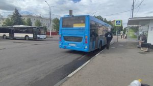 автобус ЛиАЗ 4292 борт 052073 маршрут 1030