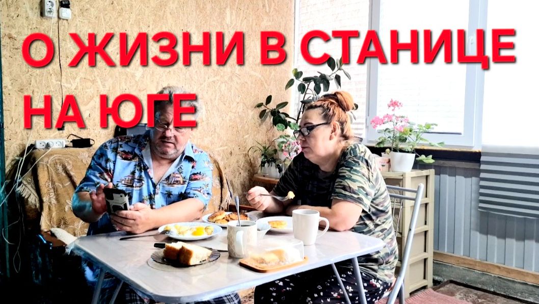 1295 Дожди не прекращаются. Погода нас испытывает. О жизни в станице на юге.