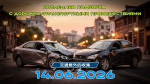 Последняя подборка ДТП 14.06.2026