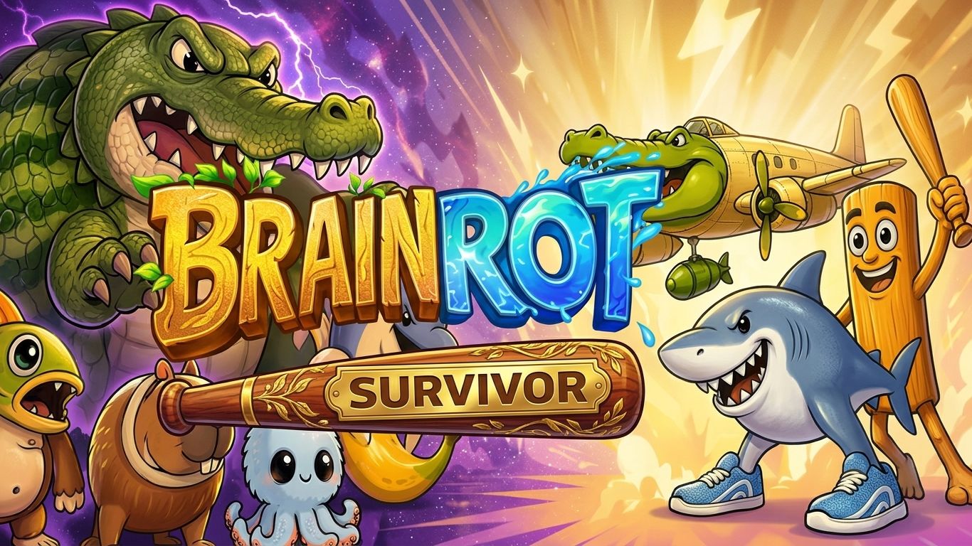 АБСУРДНАЯ ВЫЖИВАЛКА - Brainrot Survivor смотреть онлайн