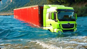 Автомобили против канавной ловушки, ступенек и шипов на дороге ▶️ BeamNG Drive