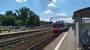 Электропоезд ЭП2Д-0121 ЦППК станция Яхрома 5.06.2026
