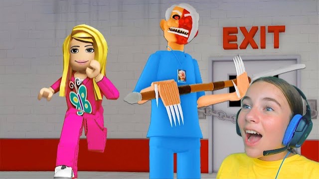 ПОБЕГ ОТ ДОКТОРА в ROBLOX! смотреть онлайн