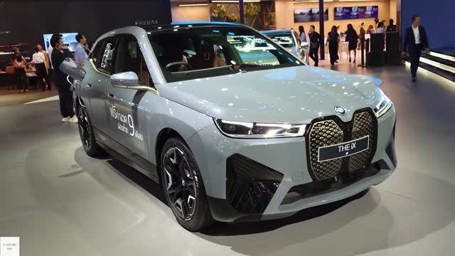 2026 BMW IX XDrive50 Sport Визуальный обзор автомобиля