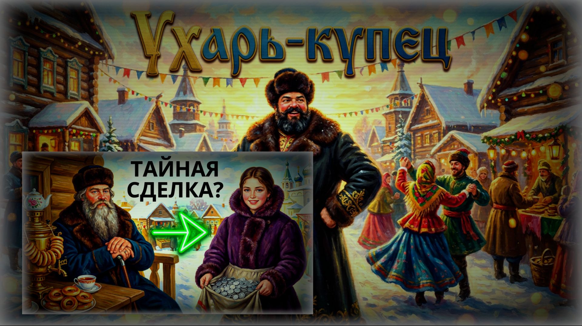 #Кустодиев # картины# купцов # описание# Ухарь-купец #Ехал #из ярмарки #на ярмарку #русская песня