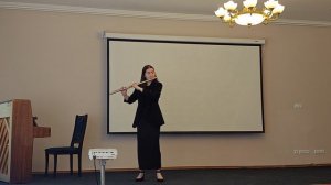 Jean Rivier «Virevoltes»(«Повороты»)for solo flute/Камиля Загидуллина