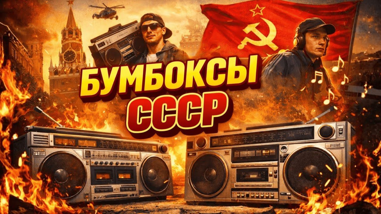 Топ-10 Бумбоксов СССР Советские переносные кассетные магнитолы, которые взрывали улицы