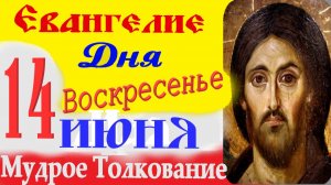 14 июня Евангелие Дня слушать с Толкованием на русском языке ☦ 14 июня Воскресенье 2026