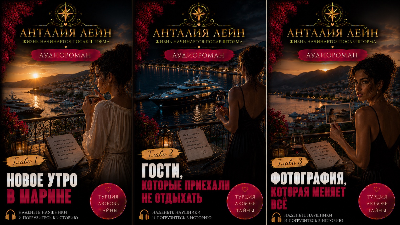 Она красиво сбежала в Турцию | Пролог + Главы 1–3 | Аудиороман