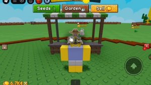 Играю в Grow A Garden 2