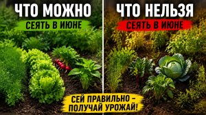 Что можно и нельзя сеять в июне