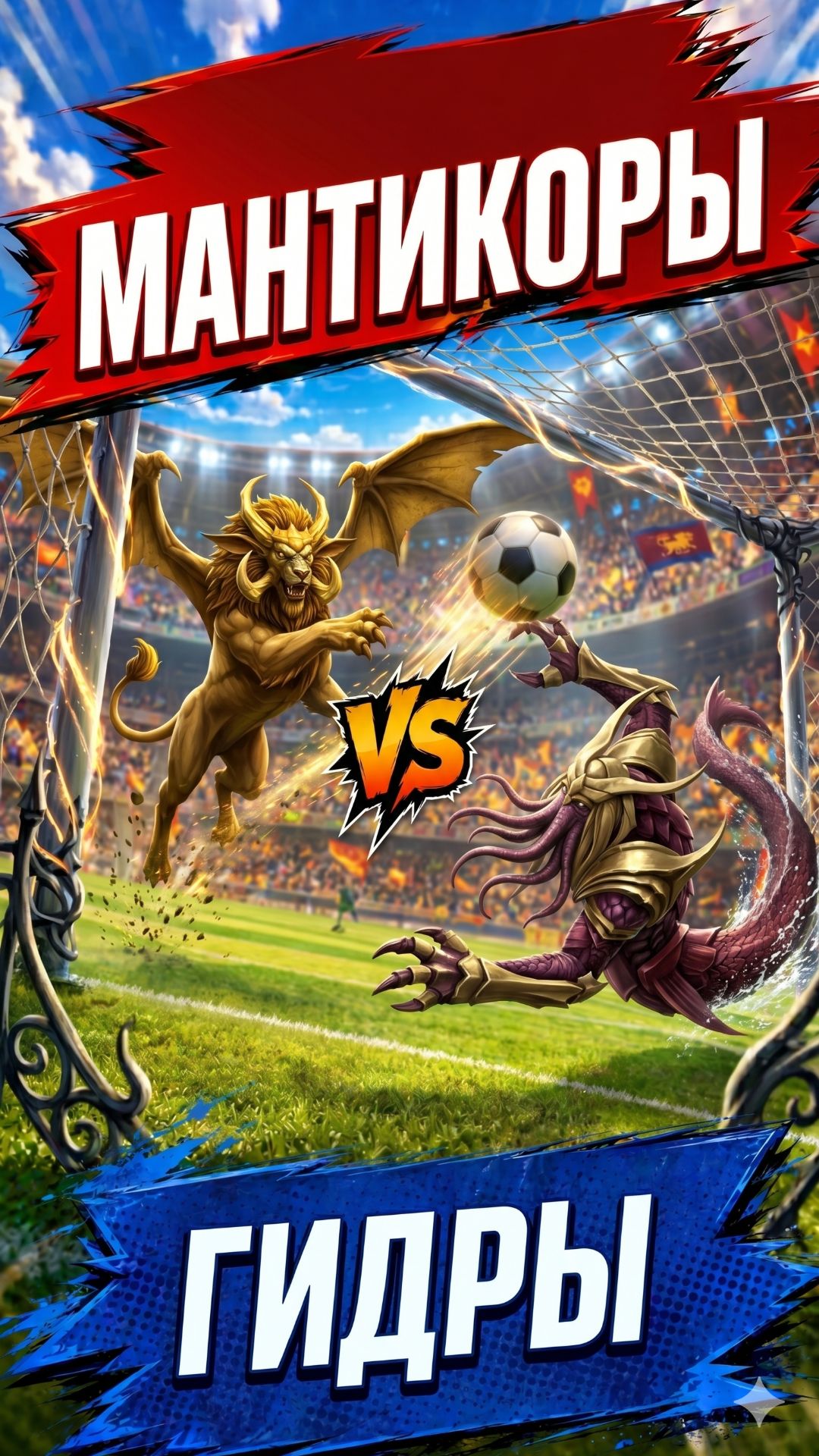 R2 WORLD CUP: МАНТИКОРЫ Vs ГИДРЫ