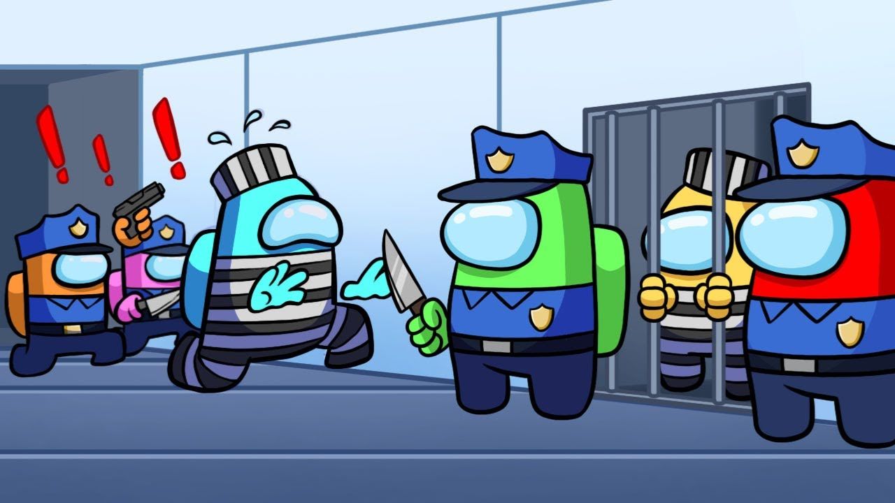 АМОГУСЫ 👮♂️Копы Vs 🗿ГРАБИТЕЛИ!!!