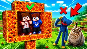 🎮 ЛАВОВОЕ ДЕРЕВО против ХАГГИ ВАГГИ и ЧЕРЕМША НЕ СПЕША в МАЙНКРАФТЕ! 🌋🌳😱