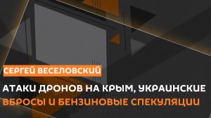 Сергей Веселовский. Что происходит в Крыму и как Киев пытается устроить блокаду