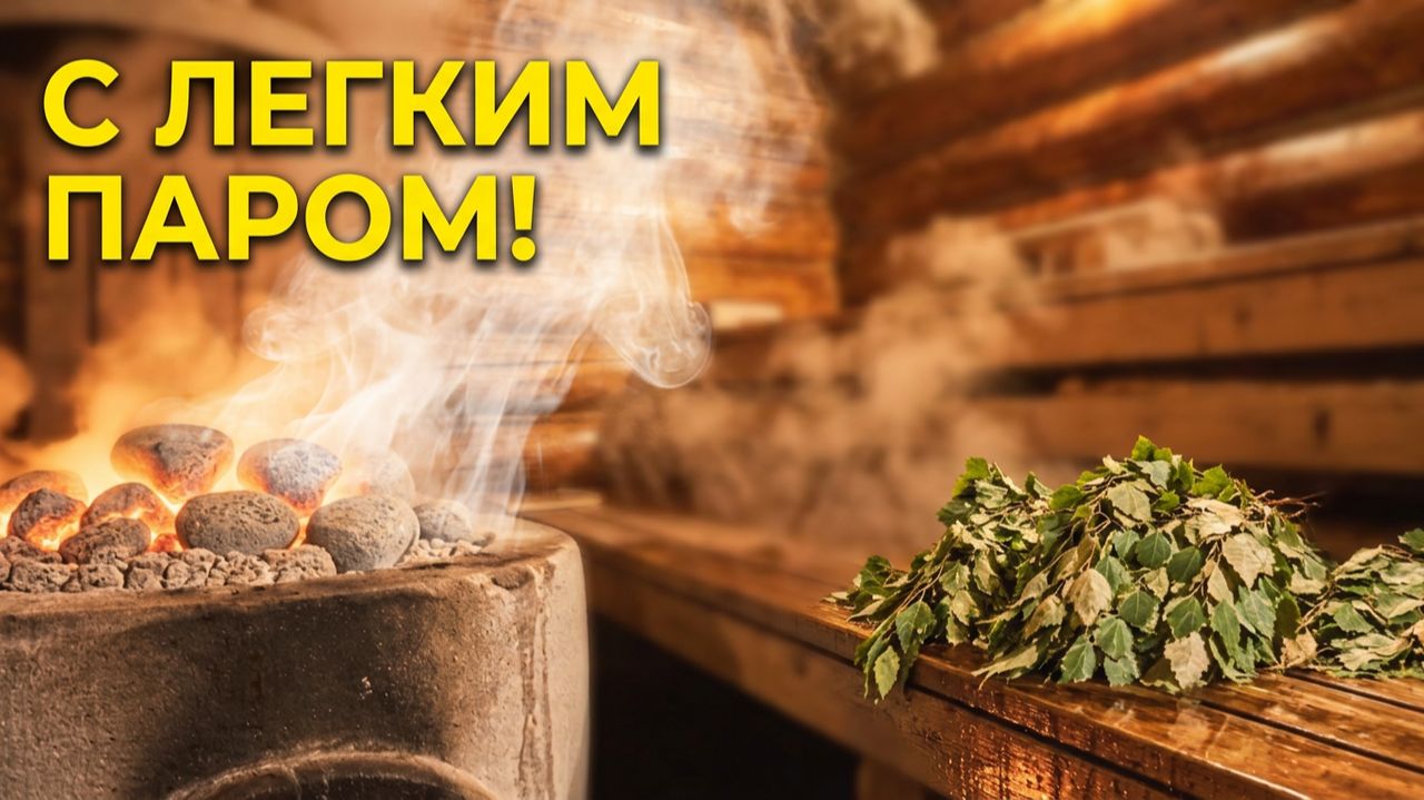 С международным банным днем. Ставь лайк. Если любишь Баню