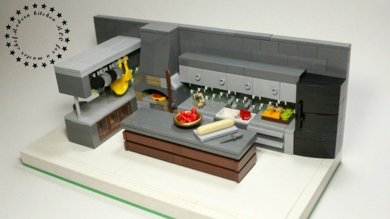 Современная кухня LEGO MOC⎪Будьте шеф-поваром!