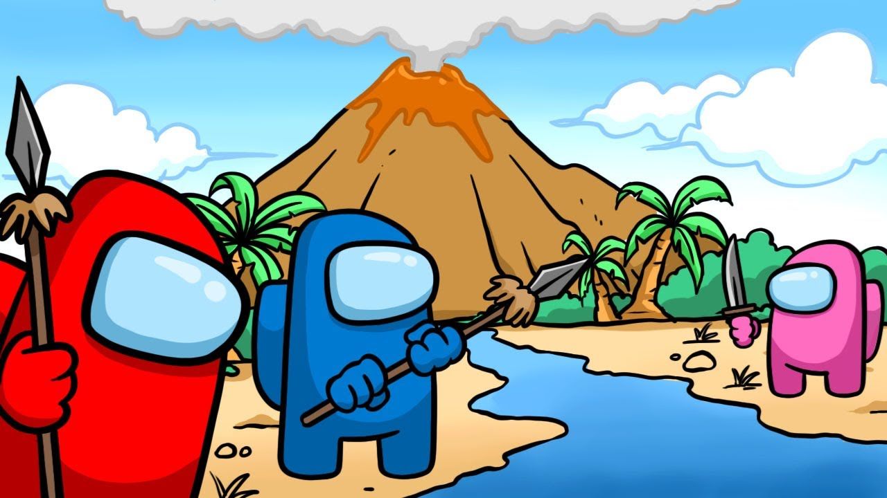 АМОГУСЫ попали на 🏝НЕОБИТАЕМЫЙ ОСТРОВ!!!