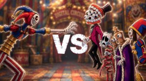 🤡ПРОТОТИП Игрушка VS 🎩Кейн, Помни, Узел, 👑Король!!! Поппи Плейтайм & Цифровой 🎪Цирк