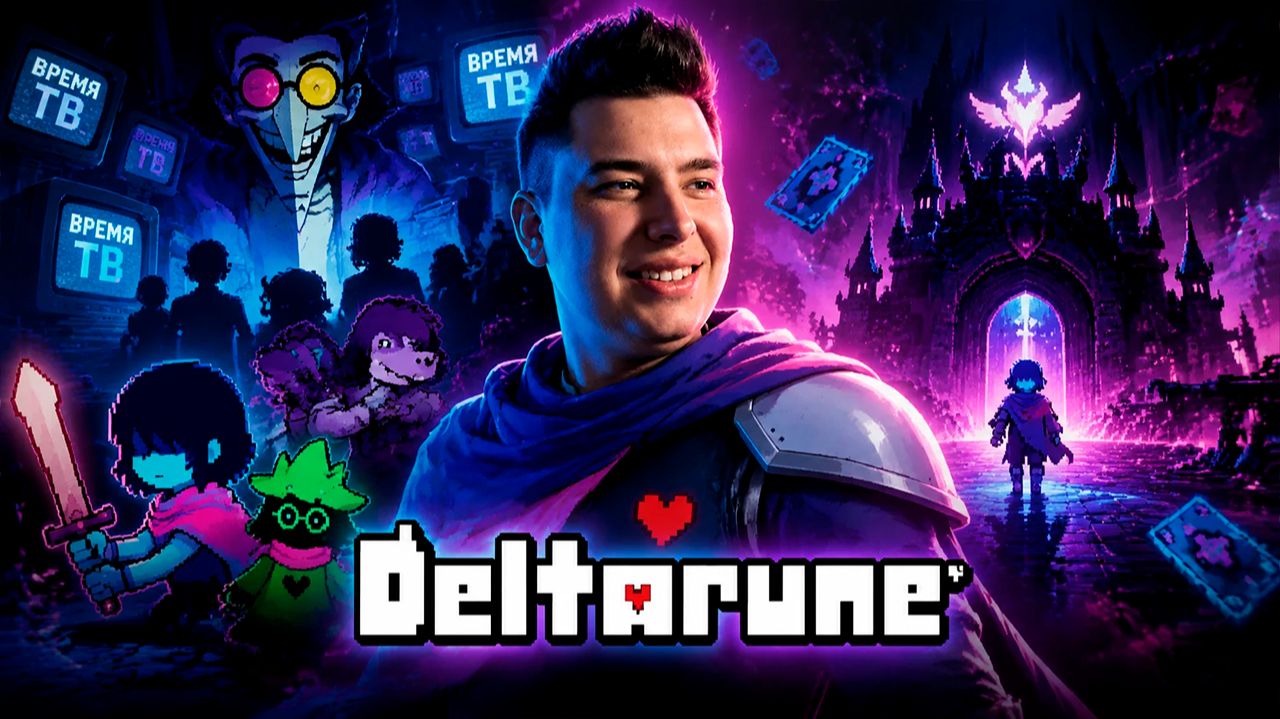 Стрим - Прохождение Deltarune (Дельтарун)