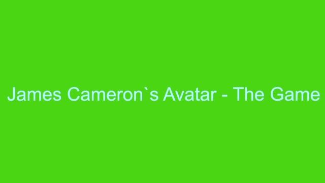 James Cameron`s Avatar - The Game