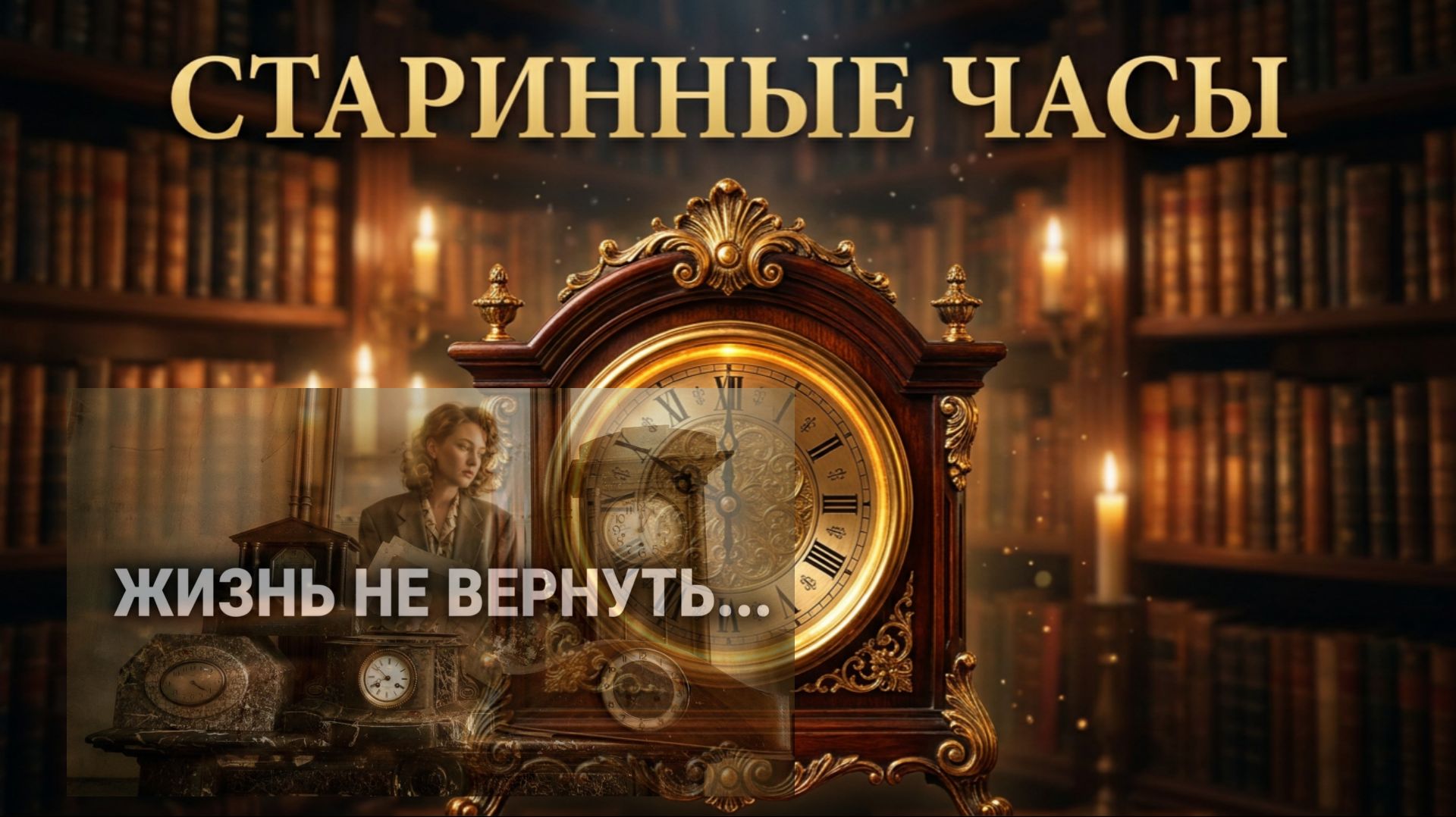 музыка и кино (фильмы)  бьют часы на старой башне и  УНИКАЛЬНЫЕ РЕТРО ЧАСЫ