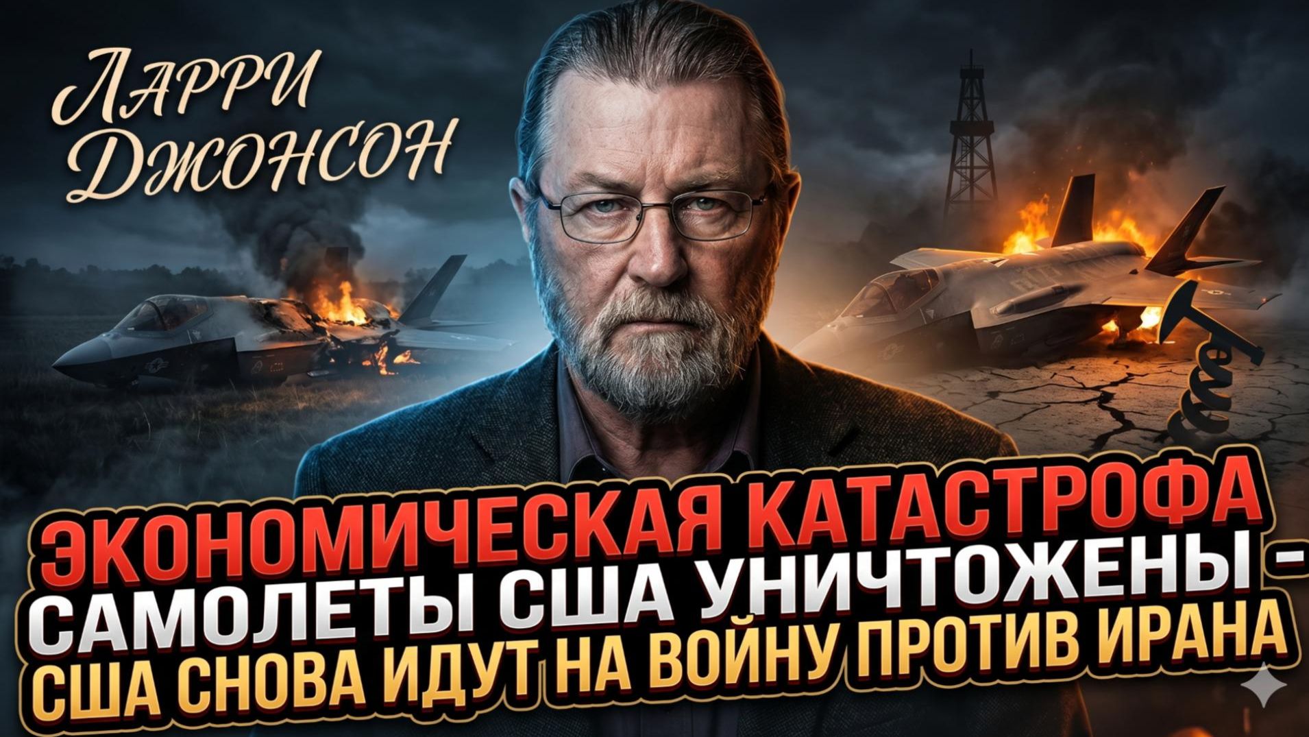 💥🇺🇸 Ларри Джонсон | Война с Ираном неизбежна! Экономика рухнет, самолеты сбиты