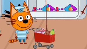 три кота мультик. Три кота Приключения. Три кота Как мыть лапки. Три кота Сладкая правда. Часть 29