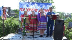 МАРИЙ МУРО. Подсмотрен на празднике деревни Новояшево. Видео Василия Хайбуллина
