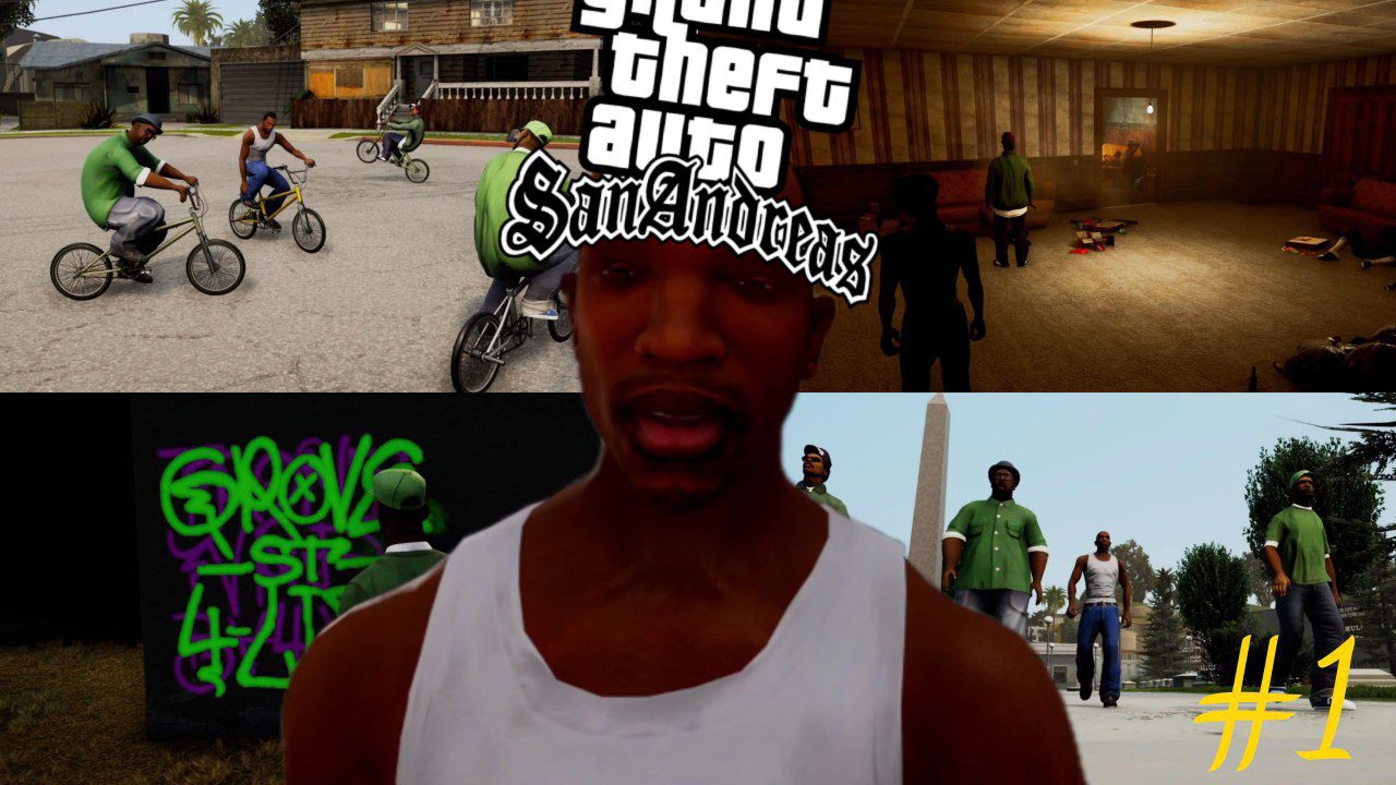 Grand Theft Auto: San Andreas - КУЛЬТОВАЯ И РОДНАЯ ПЕСОЧНИЦА ИЗ МОЕГО ДЕТСТВА НА PS5 В 4K 60FPS! #1