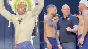 UFC БЕЛЫЙ ДОМ - БИТВА ВЗГЛЯДОВ / Топурия vs Гейджи, Перейра vs Ган, Хокит vs Льюис В ТРУСАХ