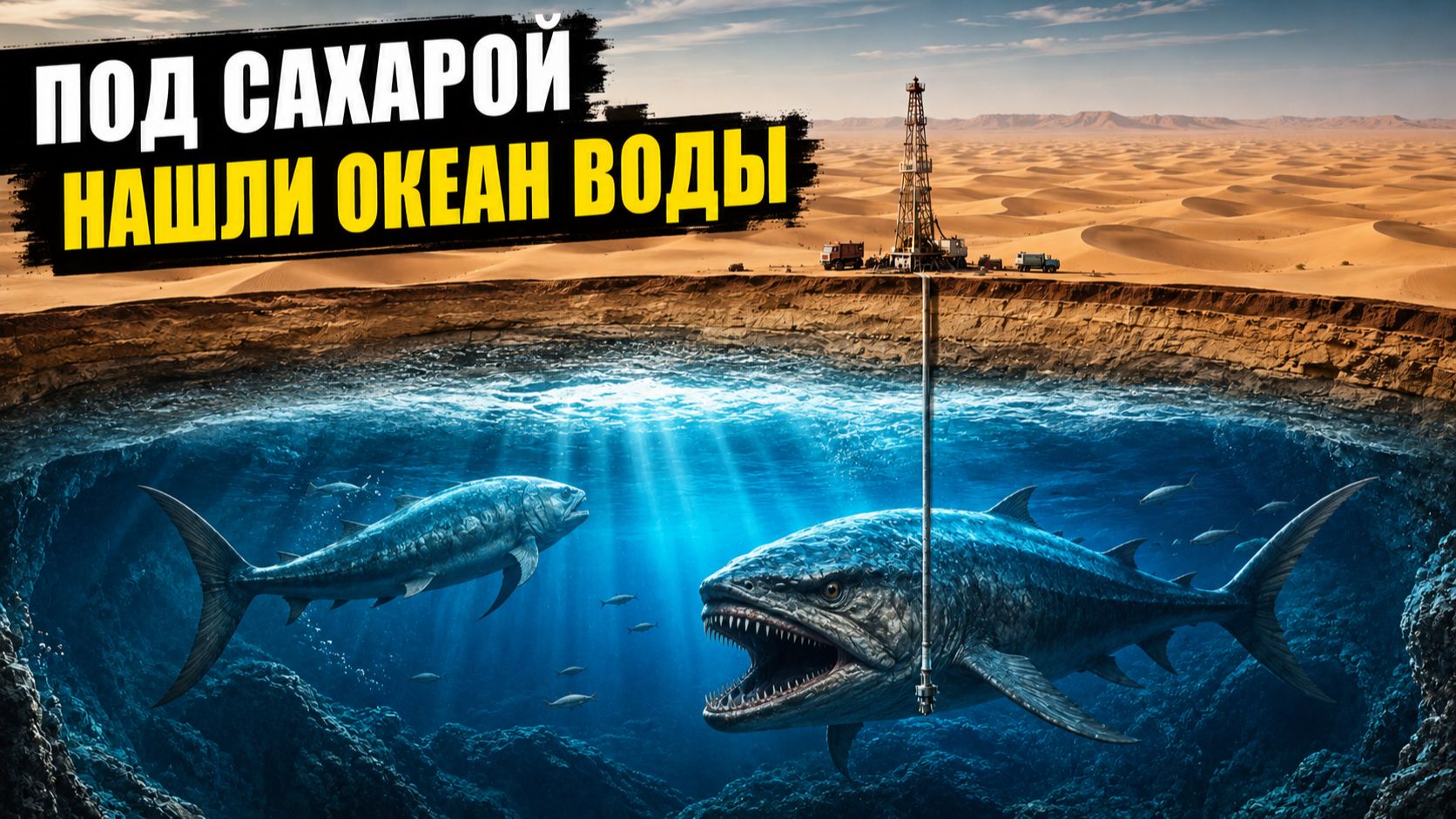 Под Сахарой нашли океан воды. Почему люди всё равно умирают от жажды?
